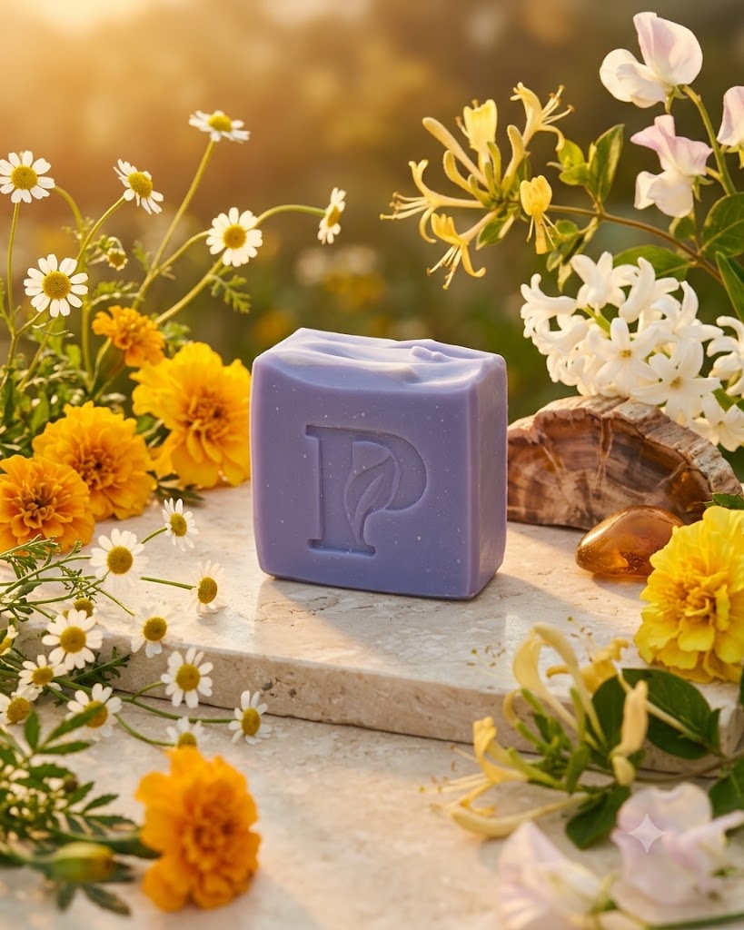 Amber Meadow Bloom - Artisan Bar Soap