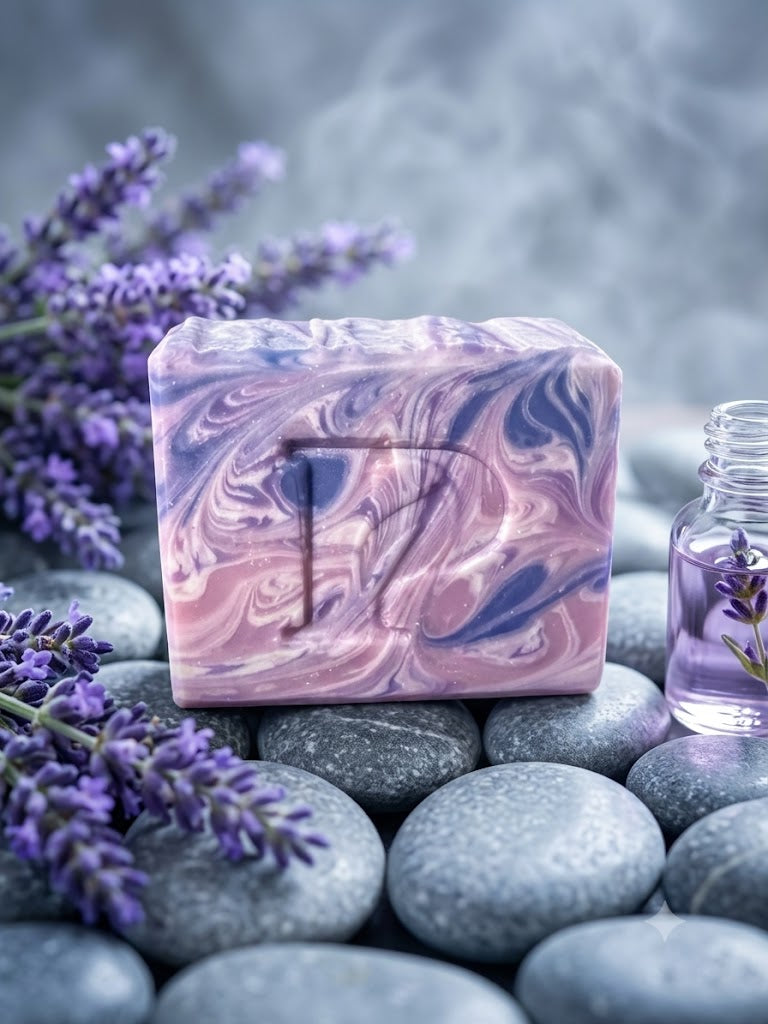 Lavender Leisure - Artisan Swirl Soap Bar